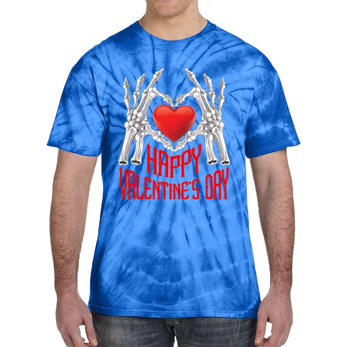 Heart Couples Love Husband Wife Happy Valentine's Day Cool Gift Tie-Dye T-Shirt