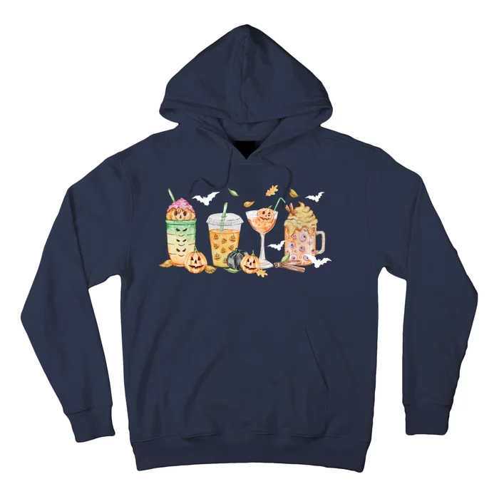 Halloween Coffee Latte Lover Hoodie