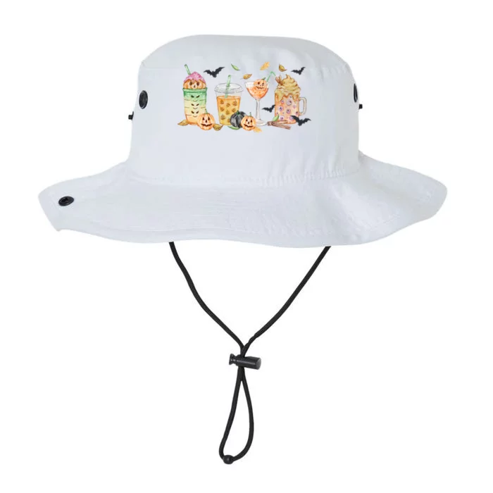 Halloween Coffee Latte Lover Legacy Cool Fit Booney Bucket Hat