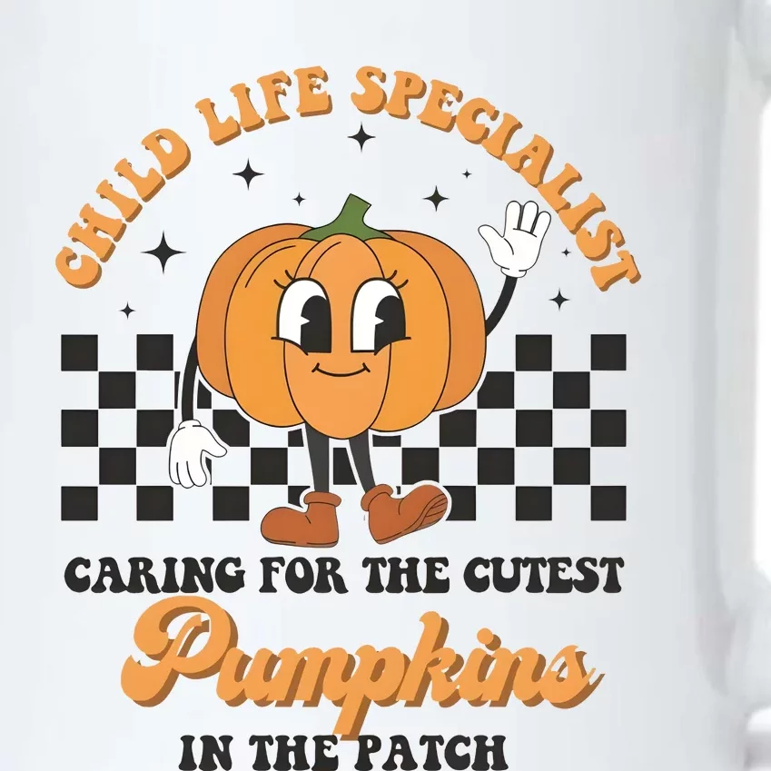 Halloween Child Life Specialist Pumpkin In The Patch Black Color Changing Mug