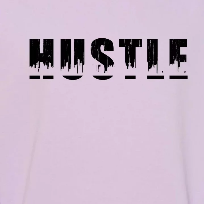 Hustle City Logo Garment-Dyed Sweatshirt