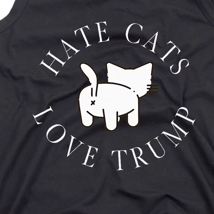 Hate Cats Love Trump Vote Trump 2024 Tank Top