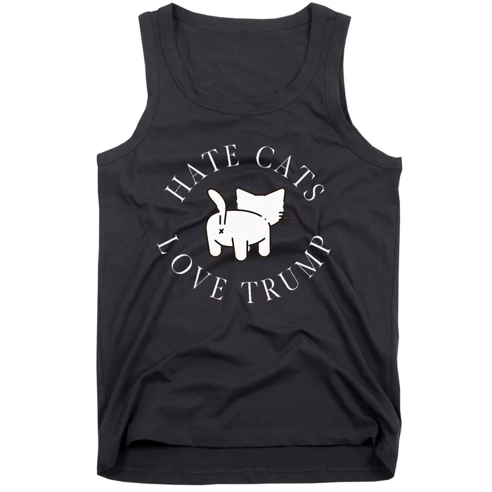 Hate Cats Love Trump Vote Trump 2024 Tank Top