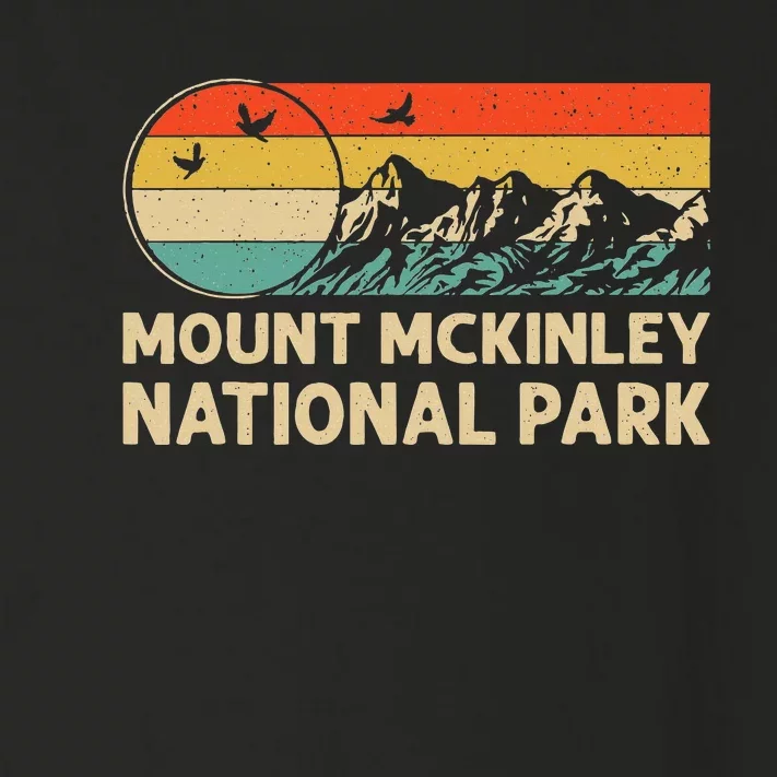 Hiking & Camping Lover Retro Mount Mckinley National Park Toddler Long Sleeve Shirt