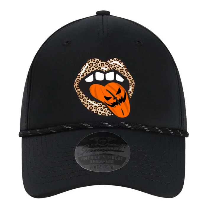 Halloween Cheetah Lips Pumpkin Performance The Dyno Cap