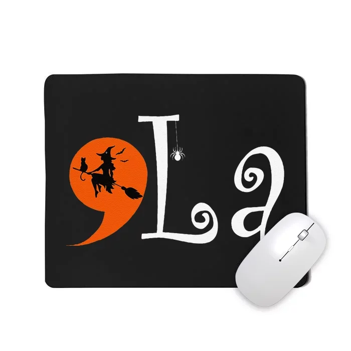 Halloween Comma + La Kamalaharris 2024 Presidential Mousepad