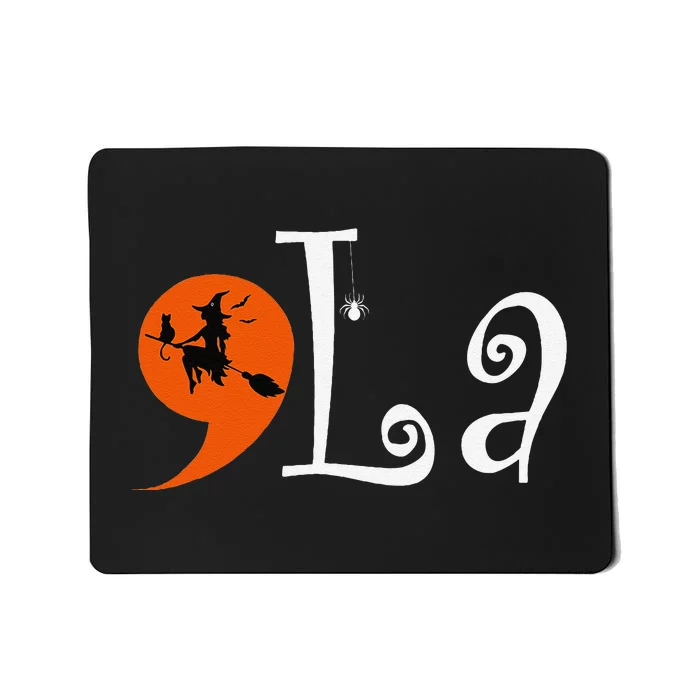 Halloween Comma + La Kamalaharris 2024 Presidential Mousepad