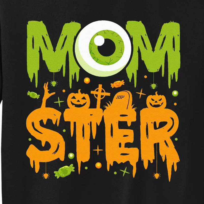 Halloween Costume Momster Spooky Halloween Sweatshirt