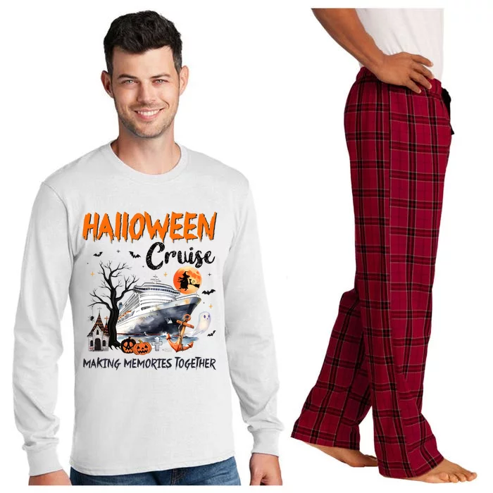 Halloween Cruise Making Memories Together Long Sleeve Pajama Set