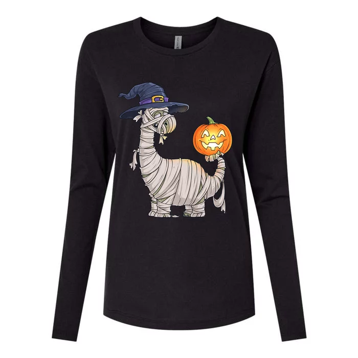 Halloween Costume Mummy Dinosaur Witch Scary Gift Womens Cotton Relaxed Long Sleeve T-Shirt