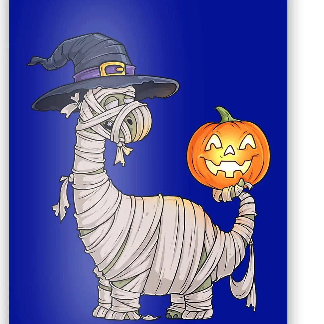 Halloween Costume Mummy Dinosaur Witch Scary Gift Poster