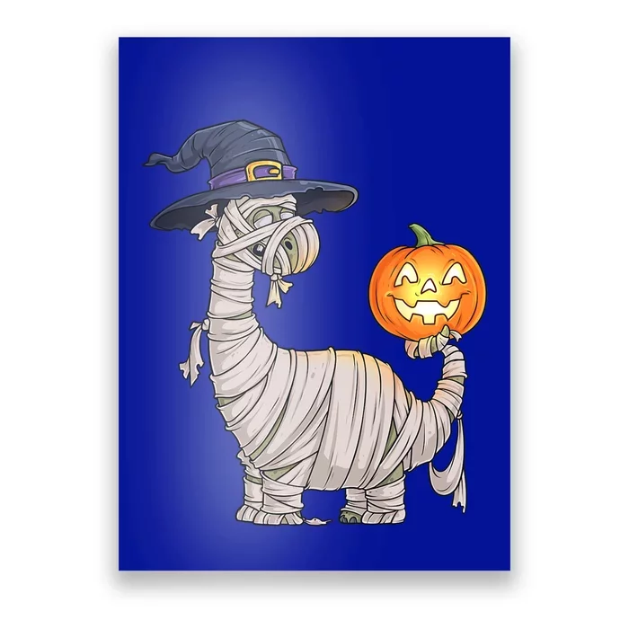 Halloween Costume Mummy Dinosaur Witch Scary Gift Poster