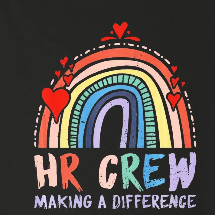 HR Crew Making A Difference HR Officer HR Consultant Toddler Long Sleeve Shirt