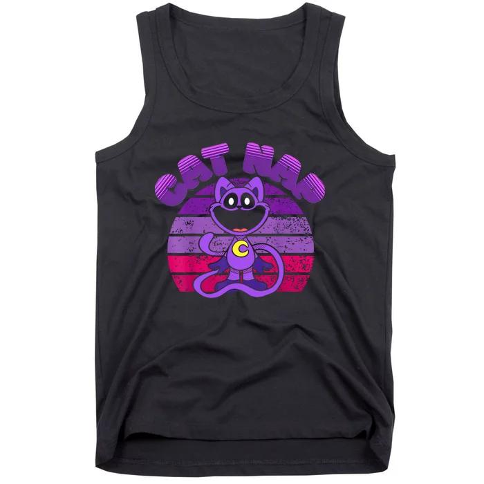 Happy Cats Moon Nap Lover Tank Top