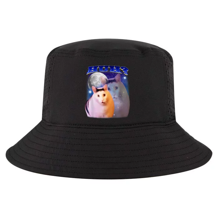 Huh Cat Meme Cool Comfort Performance Bucket Hat