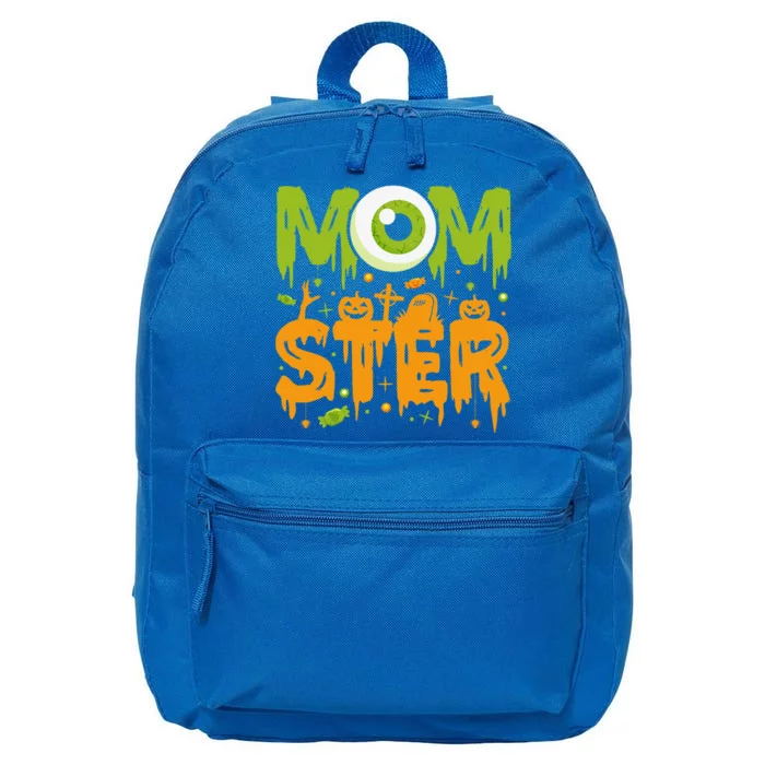 Halloween Costume Momster Spooky Halloween 16 in Basic Backpack