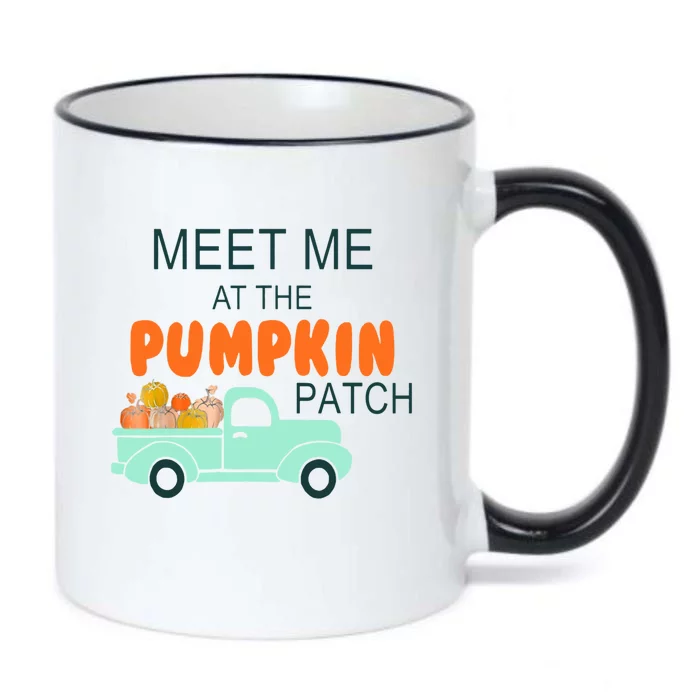 Halloween Costume Meet Me At The Pumpkin Patch Cool Gift Black Color Changing Mug