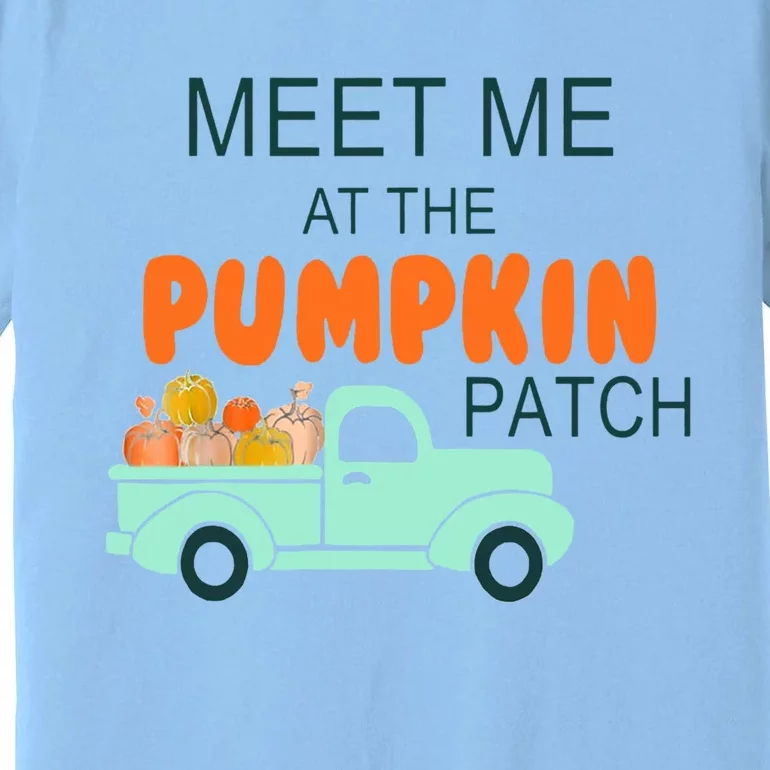 Halloween Costume Meet Me At The Pumpkin Patch Cool Gift Premium T-Shirt