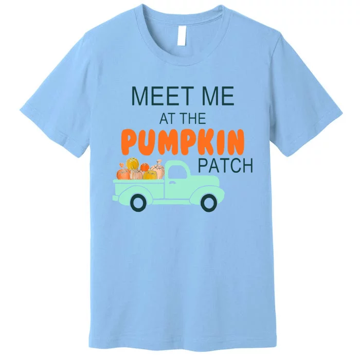 Halloween Costume Meet Me At The Pumpkin Patch Cool Gift Premium T-Shirt