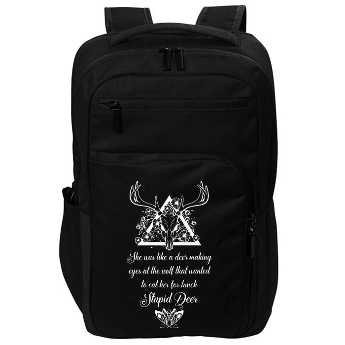 Heartless Chrimson Moth Booktok Impact Tech Backpack