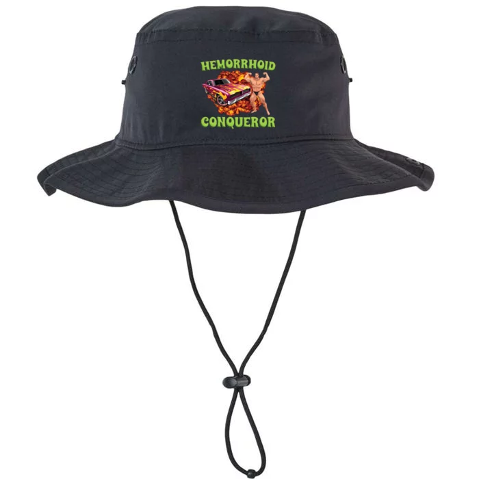 Hemorrhoid Conqueror Meme Legacy Cool Fit Booney Bucket Hat