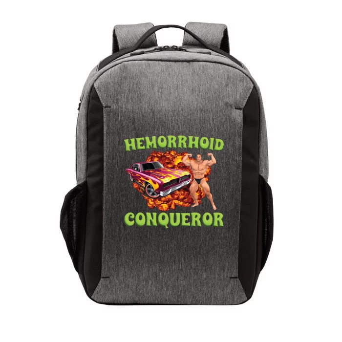 Hemorrhoid Conqueror Meme Vector Backpack