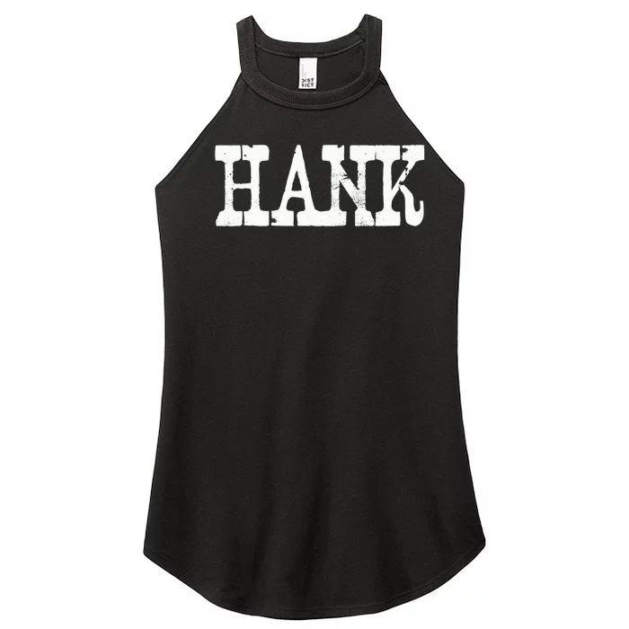 Hank Country Music Women’s Perfect Tri Rocker Tank