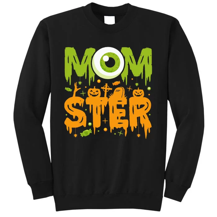 Halloween Costume Momster Spooky Halloween Sweatshirt