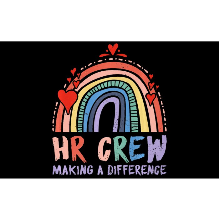 HR Crew Making A Difference HR Officer HR Consultant Bumper Sticker