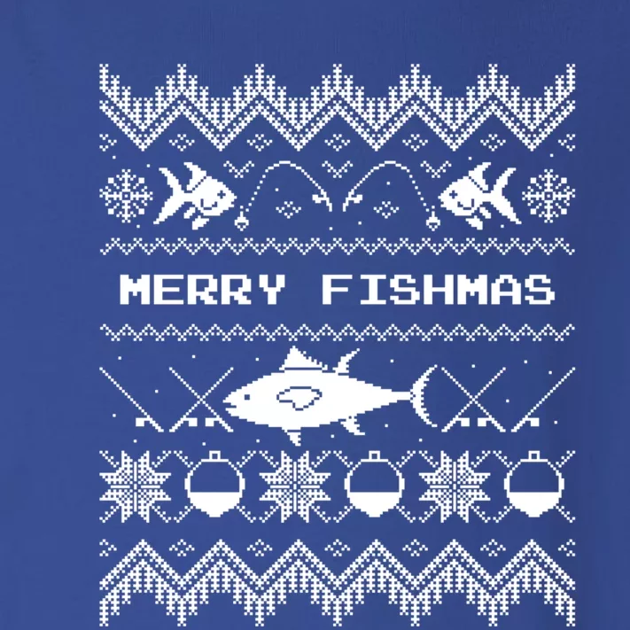 Happy Christmas Merry Fishmas Fishing Gift Idea Cool Gift Toddler Long Sleeve Shirt