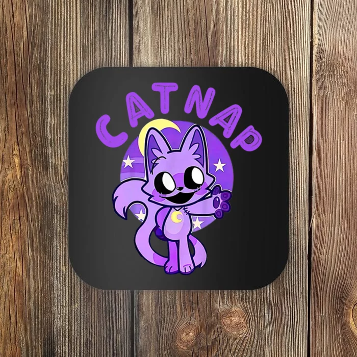 Hi Cats Nap Lover Funny Cat Coaster