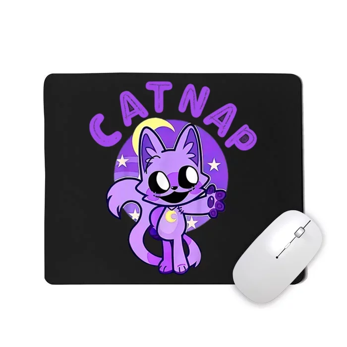 Hi Cats Nap Lover Funny Cat Mousepad