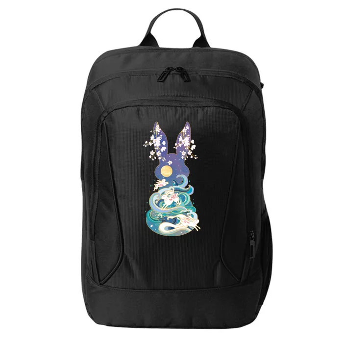 Happy Chinese New Year Year Of The Rabbit City Backpack