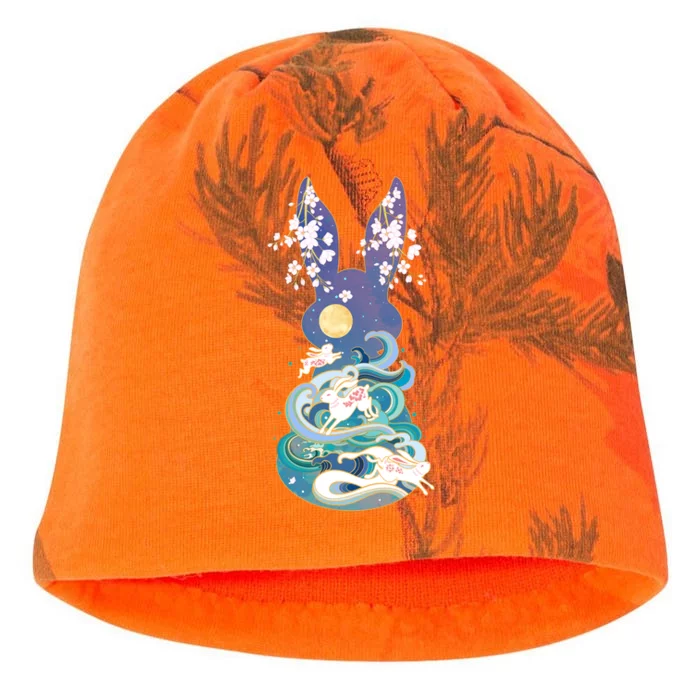 Happy Chinese New Year Year Of The Rabbit Kati - Camo Knit Beanie