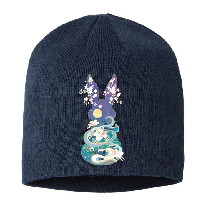 Happy Chinese New Year Year Of The Rabbit 8 1/2in Sustainable Knit Beanie