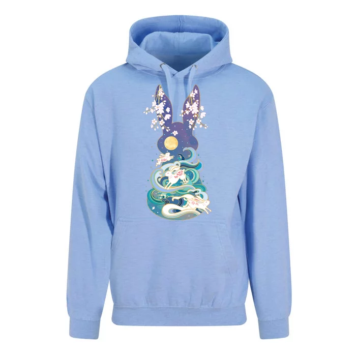 Happy Chinese New Year Year Of The Rabbit Unisex Surf Hoodie