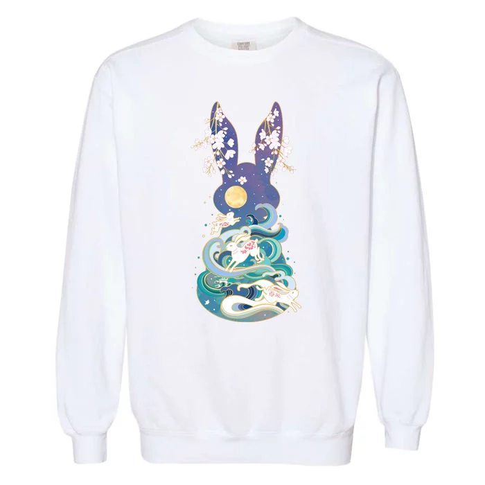 Happy Chinese New Year Year Of The Rabbit Garment-Dyed Sweatshirt