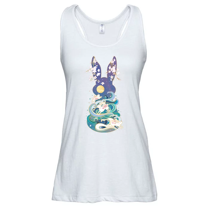 Happy Chinese New Year Year Of The Rabbit Ladies Essential Flowy Tank