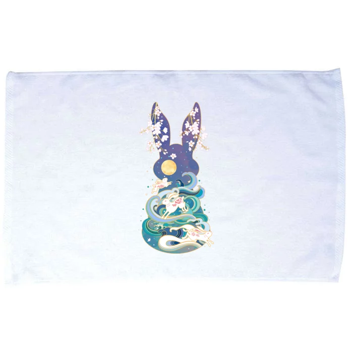 Happy Chinese New Year Year Of The Rabbit Microfiber Hand Towel