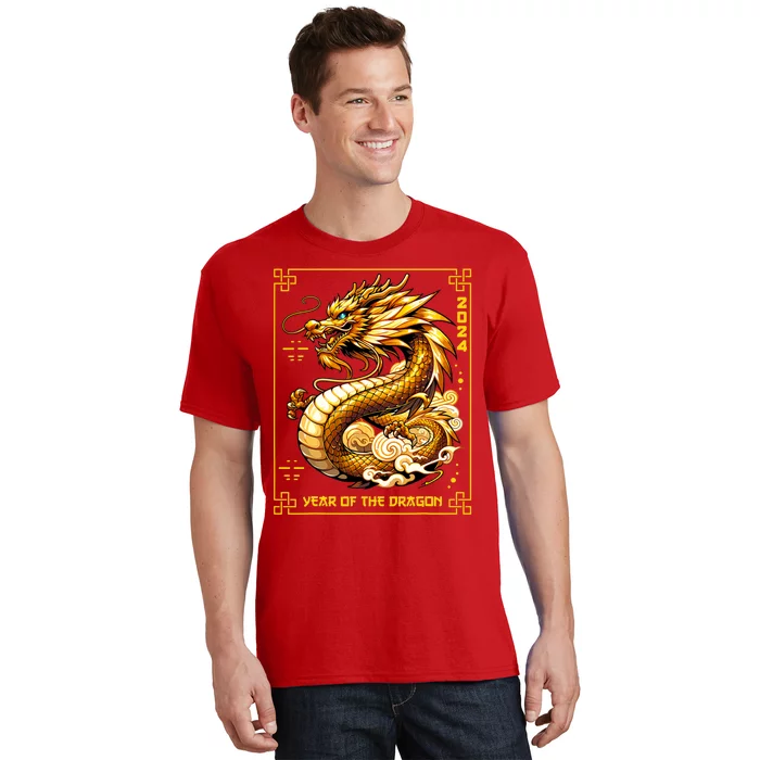 Happy Chinese New Year 2024 Lunar New Year Dragon Red T-Shirt