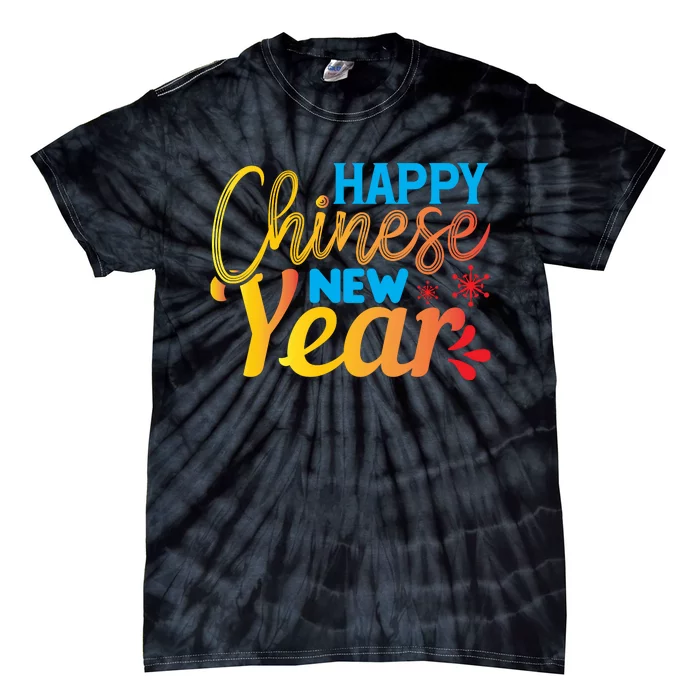 Happy Chinese New Year Funny Tie-Dye T-Shirt