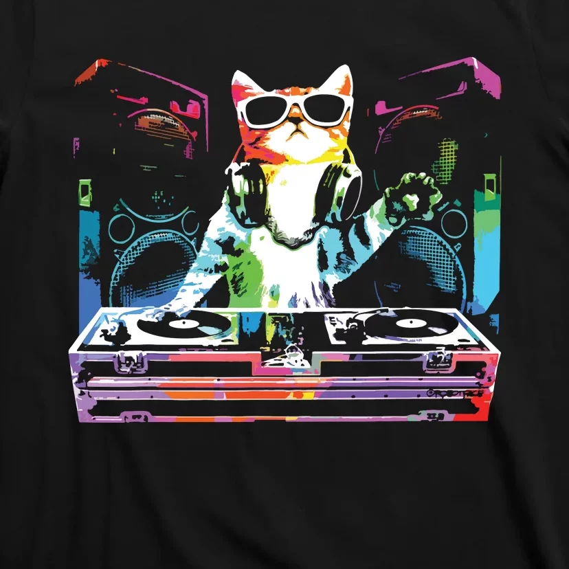 HOUSE CAT New DJ Cat Kitty T-Shirt