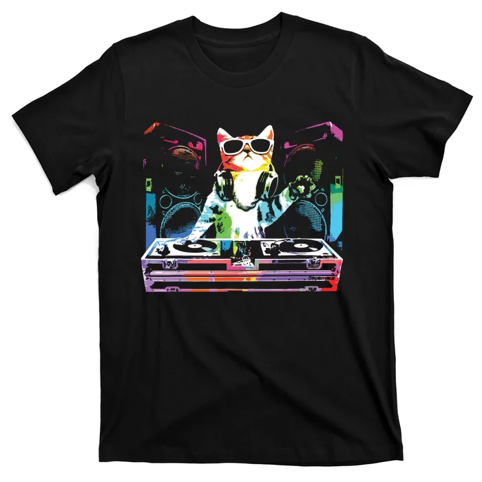 HOUSE CAT New DJ Cat Kitty T-Shirt