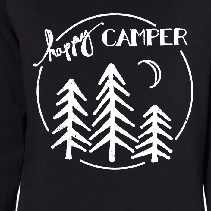 Happy Camper Nature Womens California Wash Sweatshirt