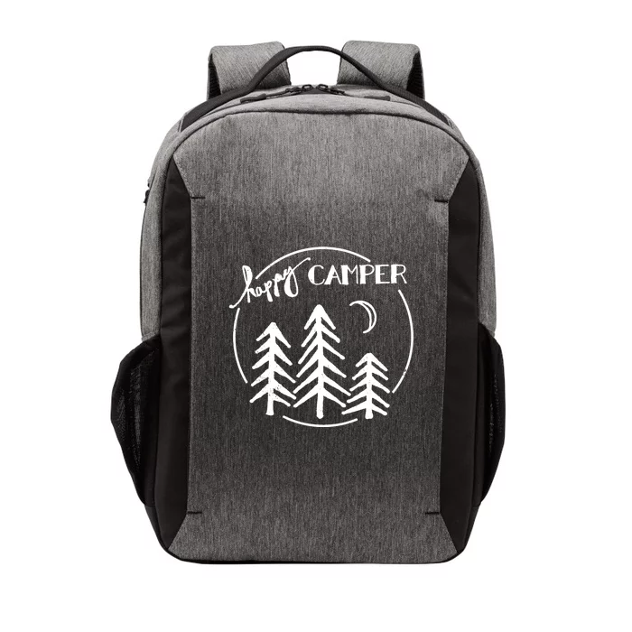 Happy Camper Nature Vector Backpack