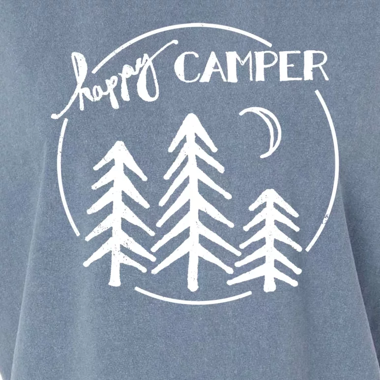 Happy Camper Nature Garment-Dyed Women's Muscle Tee