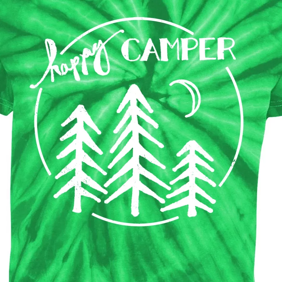 Happy Camper Nature Kids Tie-Dye T-Shirt