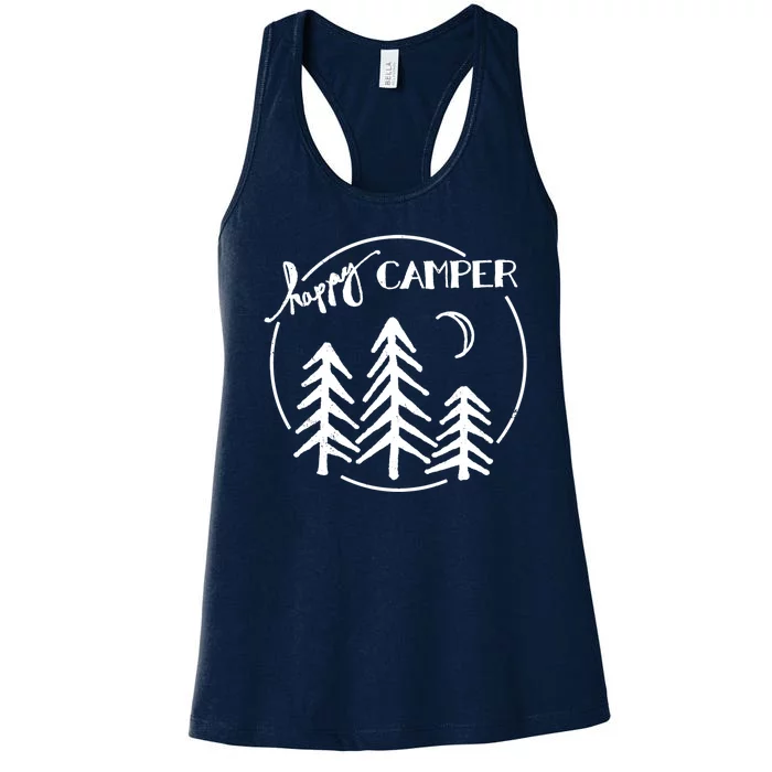 Happy Camper Nature Women's Racerback Tank