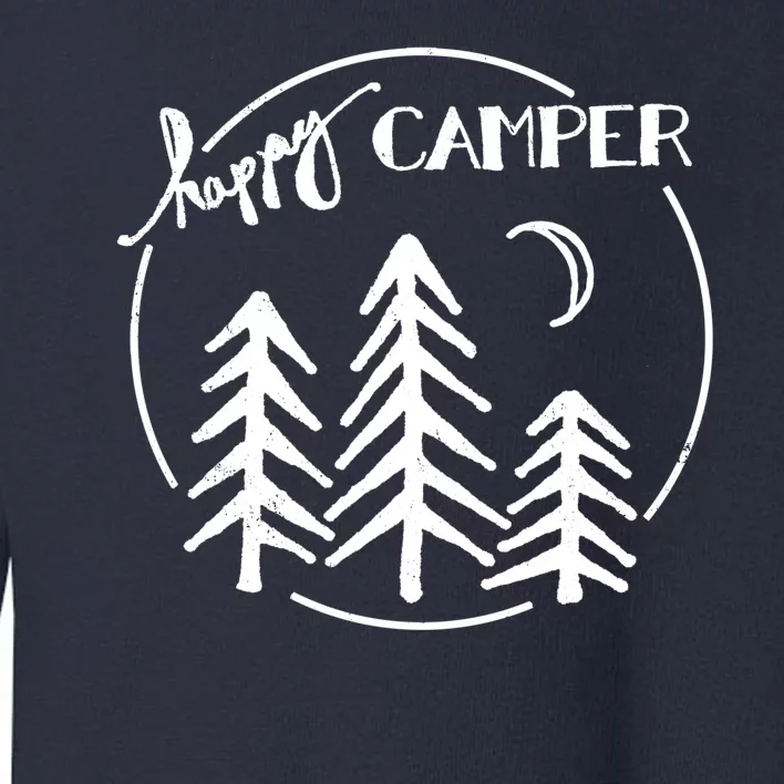 Happy Camper Nature Toddler Sweatshirt