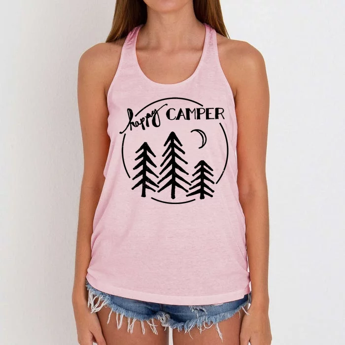 Happy Camper Nature Women's Knotted Racerback Tank